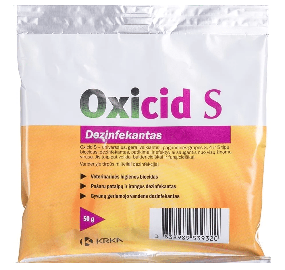 Oxicid dezinfekantas 50gr.